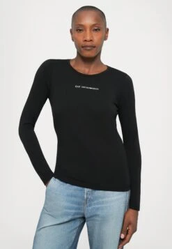 EA7 Emporio Armani Long Sleeved Top - Asphalt -Total Wear Store 773f47557c7d4000b56bbb2e9453c3c0