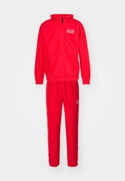 EA7 Emporio Armani TUTA SPORTIVA - Tracksuit - Racing Red -Total Wear Store 77c40b19329d41dfb2ebfd0e25b60ea7
