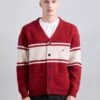 Emporio Armani CARDIGAN - Cardigan - Red/french Oak -Total Wear Store 77e4586765df4a5992ae759c2fe1ca63