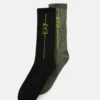 EA7 Emporio Armani TRAIN SOCKS UNISEX - Socks - Black/mulled Basil -Total Wear Store 77e91498ec184b7d9fc6127c29cf39bf