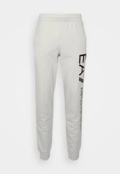 EA7 Emporio Armani Trouser - Tracksuit Bottoms - Light Grey -Total Wear Store 77ea2c6a65dc47fd83f41a55bd26ddf9