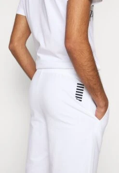 EA7 Emporio Armani Bermuda - Tracksuit Bottoms - White 11 EA7 Emporio Armani Bermuda - Tracksuit Bottoms - White -Total Wear Store 7831aa2825434a7989632286fe22607e