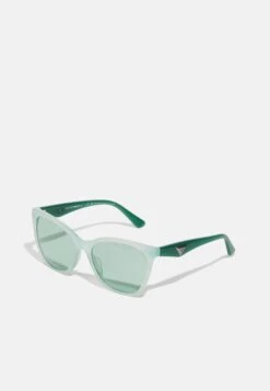 Emporio Armani Sunglasses - Shiny Striped Green/green