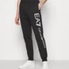 EA7 Emporio Armani Trouser - Tracksuit Bottoms - Black/White -Total Wear Store 78c9664e4af54db8ac8acefbf5ad6d29