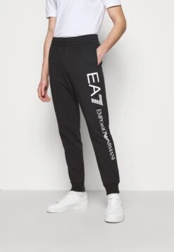 EA7 Emporio Armani Trouser - Tracksuit Bottoms - Black/White