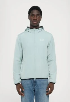 EA7 Emporio Armani TRAIN CORE JACKET - Light Jacket - Blue Surf
