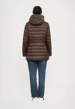 EA7 Emporio Armani JACKET - Winter Coat - Chocolate Brown -Total Wear Store 792f4e0b78284cd093fa553b6dde1195