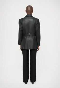 Emporio Armani JACKET - Leather Jacket - Black Beauty -Total Wear Store 79675692a0fa49d18f6f9b28b7462fc9