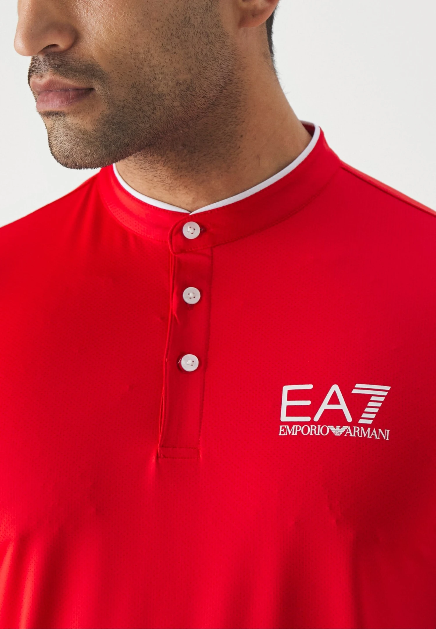 EA7 Emporio Armani Polo Shirt - Racing Red 9 EA7 Emporio Armani Polo Shirt - Racing Red - Image 7