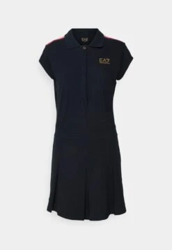 EA7 Emporio Armani Tennis ClubDress - Sports Dress - Navy Blue -Total Wear Store 7a63d9ea20464a04ae7d90b2604f37b3
