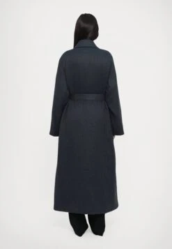 Emporio Armani COAT - Classic Coat - Blu Grigio Melange 11 Emporio Armani COAT - Classic Coat - Blu Grigio Melange -Total Wear Store 7b6473fc54a444efb21931d42d966734