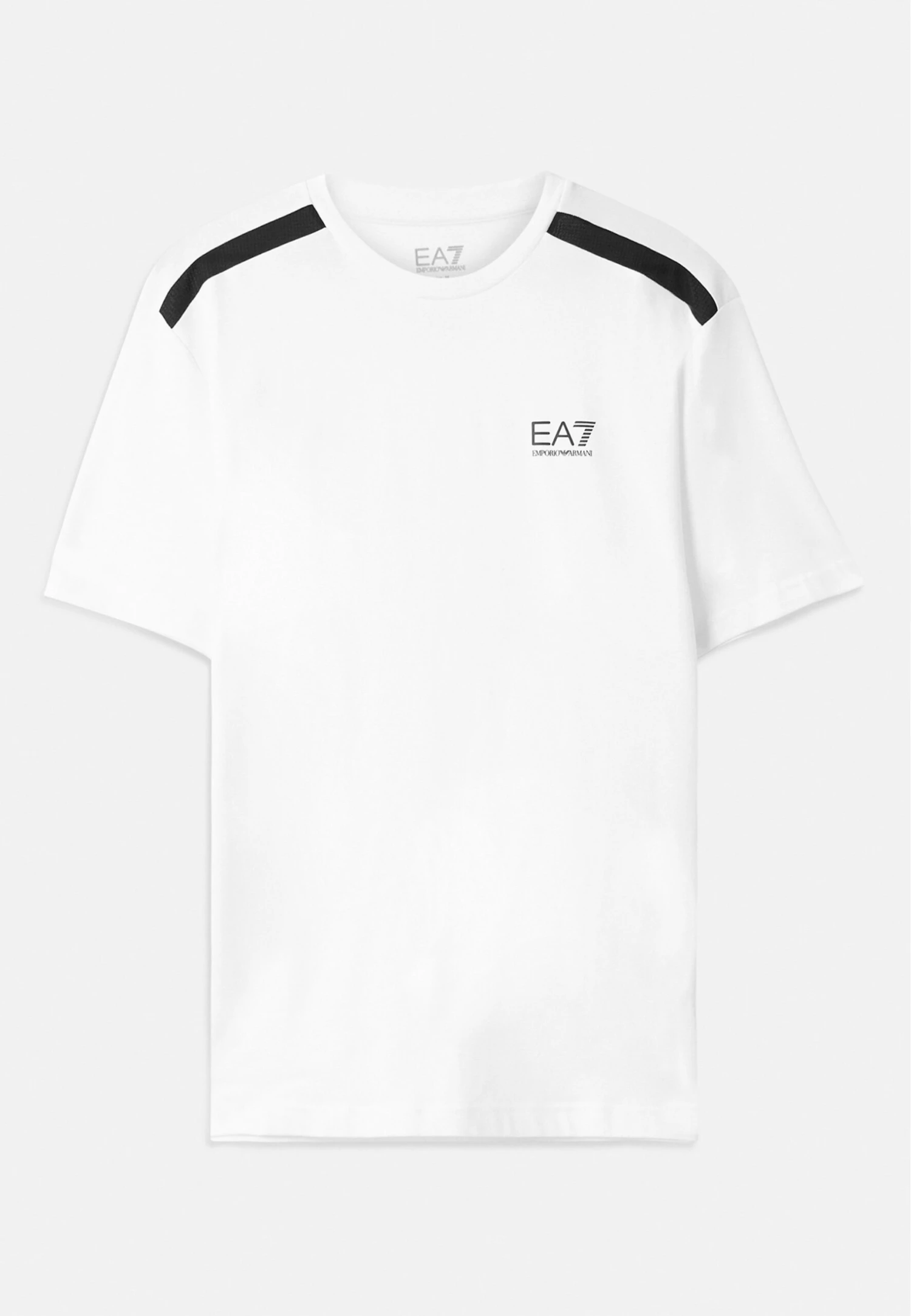EA7 Emporio Armani NATURAL VENTUS TEE - Basic T-shirt - Blue Surf 10 EA7 Emporio Armani NATURAL VENTUS TEE - Basic T-shirt - Blue Surf - Image 8
