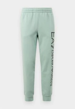 EA7 Emporio Armani TRAIN LOGO SERIES PANTS - Tracksuit Bottoms - Black/gold Coloured -Total Wear Store 7ba25ffad5b343eb93a24e797c164bfc