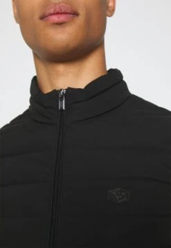 Emporio Armani Waistcoat - Waistcoat - Nero -Total Wear Store 7bb4c5682cfa4cd4894997ba324a9b8f