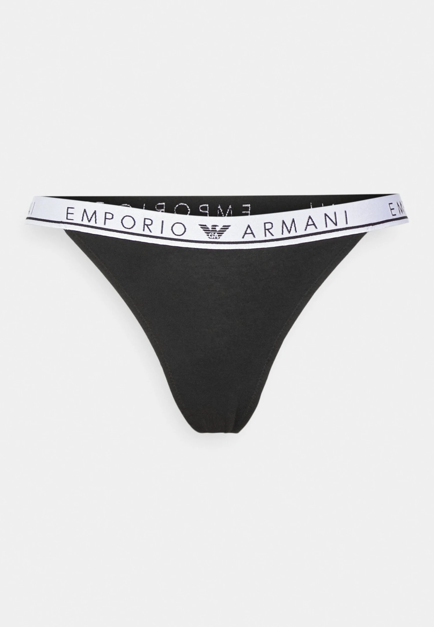 Emporio Armani Thong 2 Pack - Thong - Nero Black 9 Emporio Armani Thong 2 Pack - Thong - Nero Black - Image 7