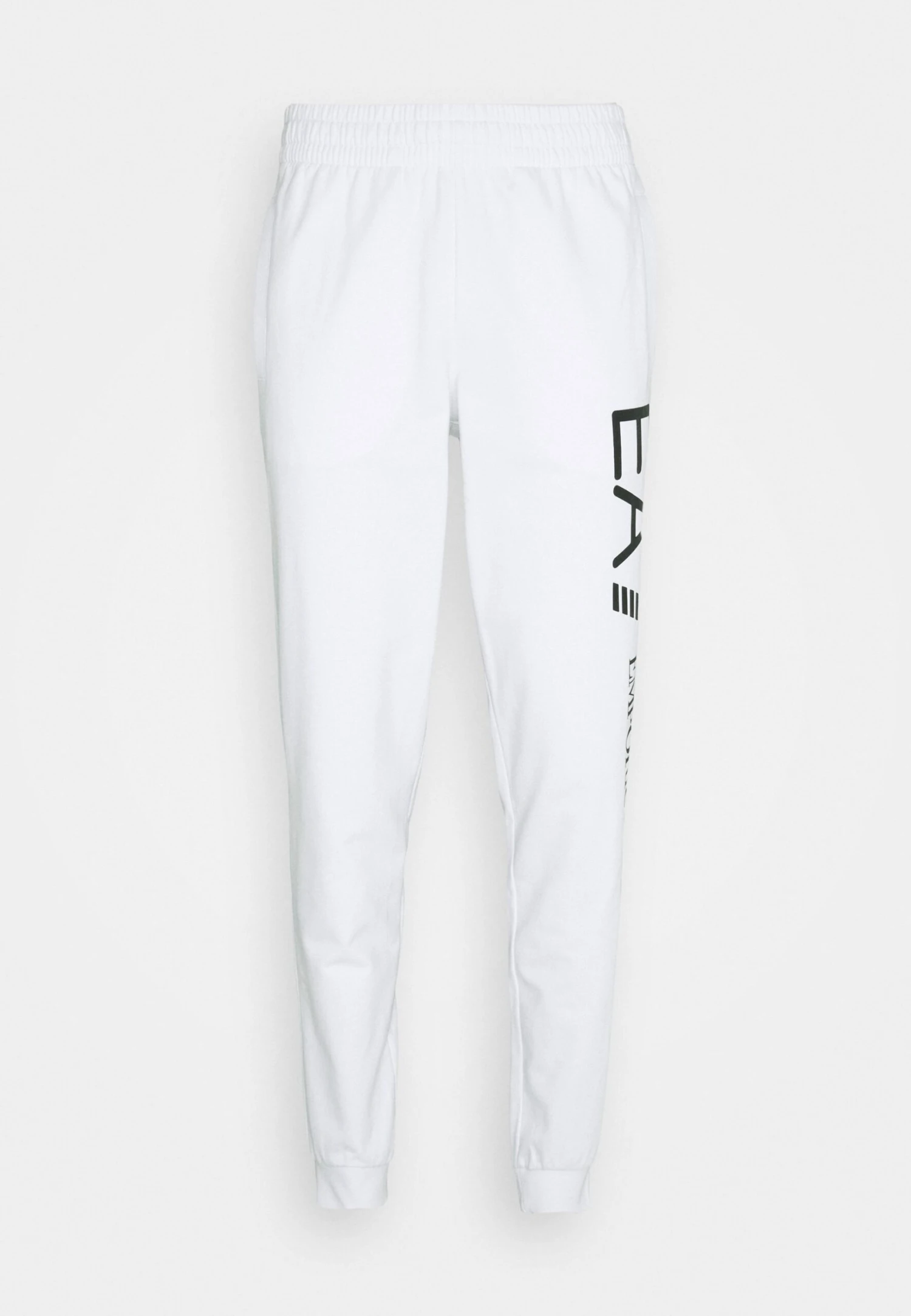 EA7 Emporio Armani Trouser - Tracksuit Bottoms - White/Black 8 EA7 Emporio Armani Trouser - Tracksuit Bottoms - White/Black - Image 6