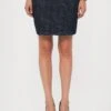 Emporio Armani SKIRT - Mini Skirt - Mottled Dark Blue 1 Emporio Armani SKIRT - Mini Skirt - Mottled Dark Blue -Total Wear Store 7ef3c7ad19d84919a4ea6b7b62b618db