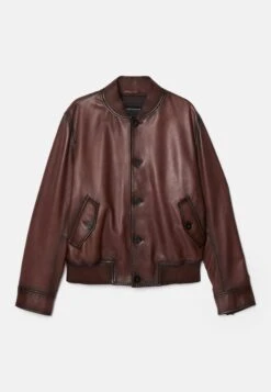 Emporio Armani BLOUSON JACKET - Bomber Jacket - Brown -Total Wear Store 8009bf43f2bf487696c268e0cfa88452