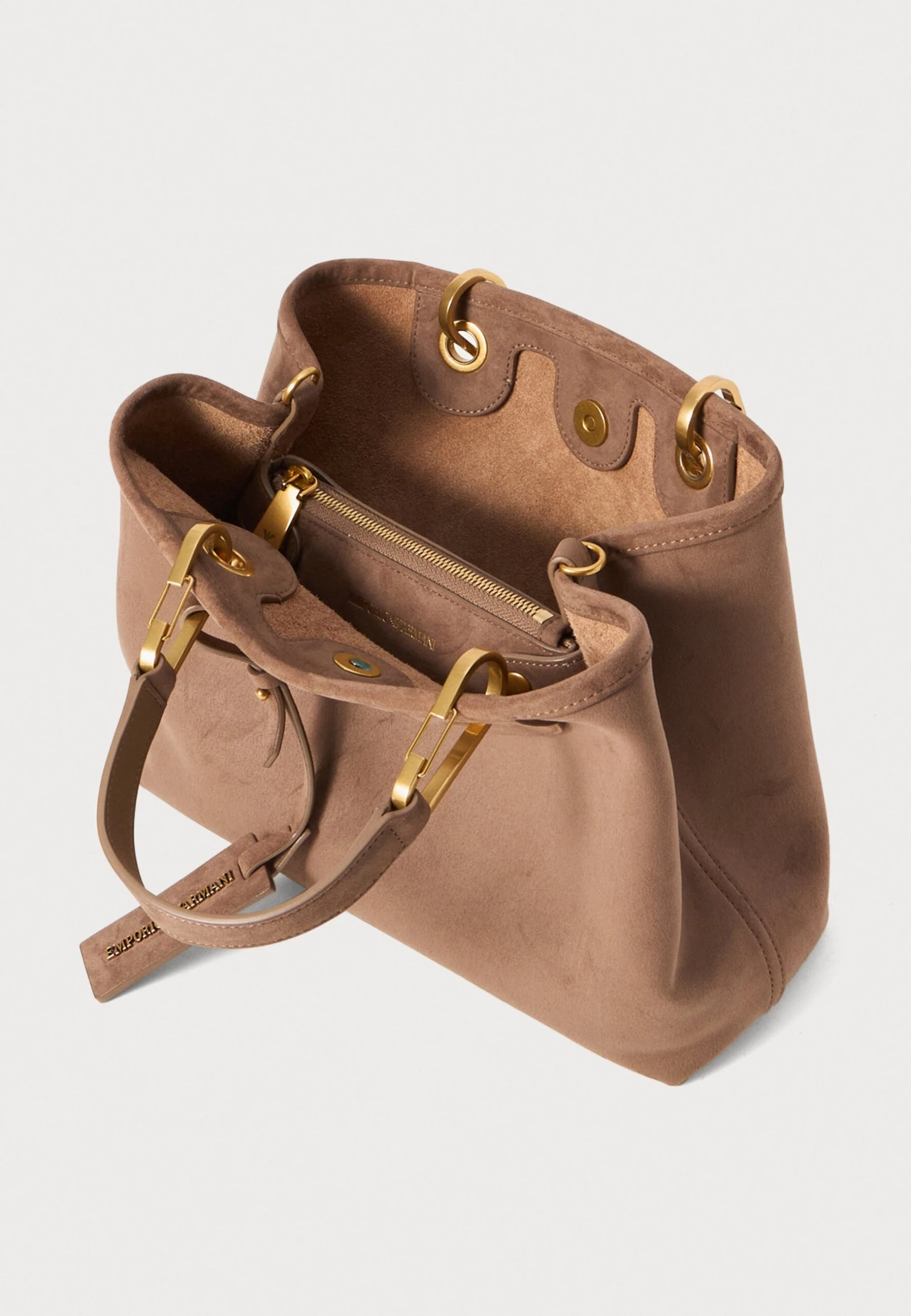 Emporio Armani Handbag - Taupe 5 Emporio Armani Handbag - Taupe - Image 3