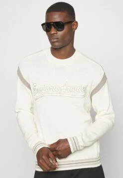 Emporio Armani Jumper - Vaniglia -Total Wear Store 80e41d9dbf8b4348b31cdfae74a49eaf
