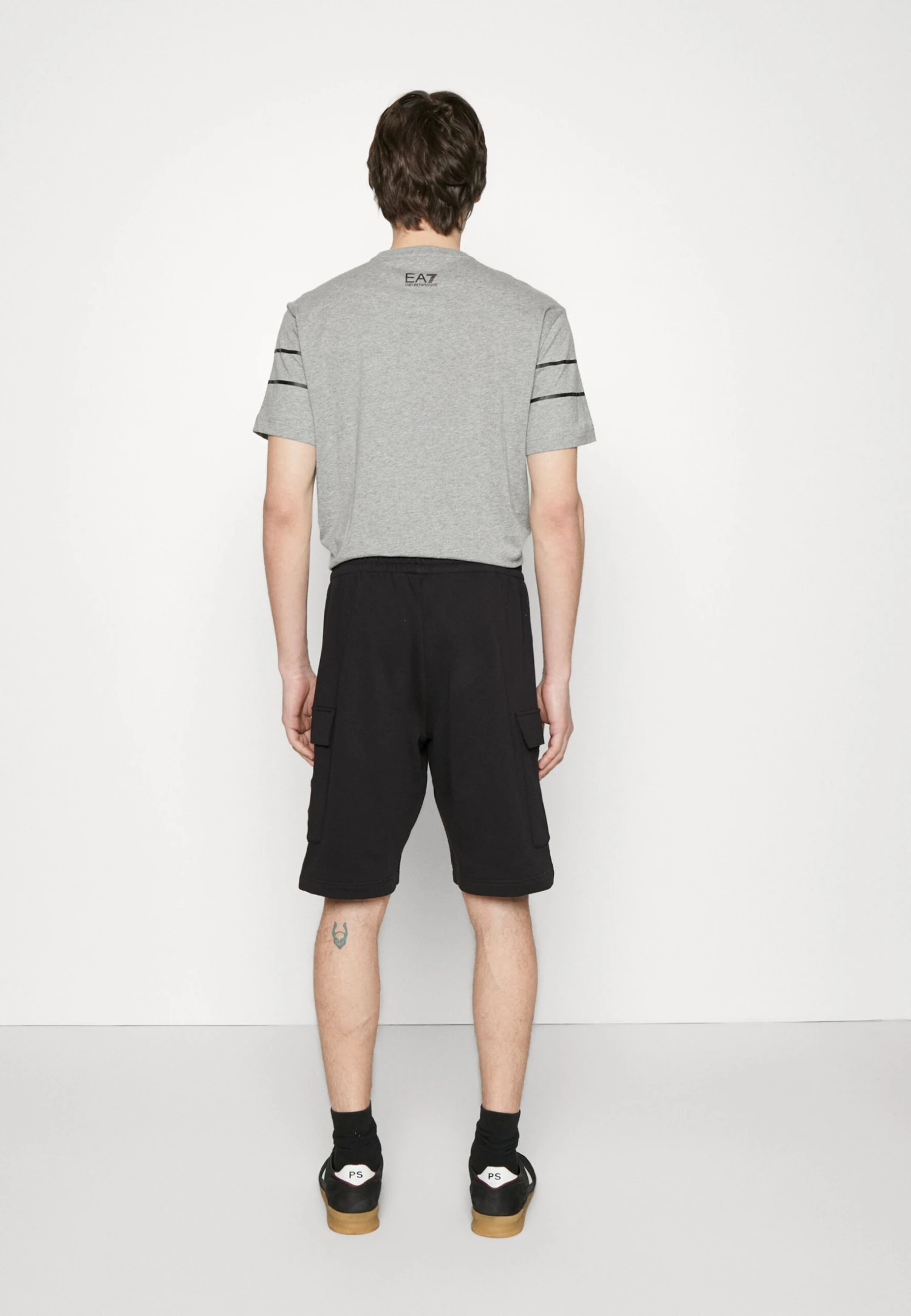 EA7 Emporio Armani Shorts - Tracksuit Bottoms - Black 5 EA7 Emporio Armani Shorts - Tracksuit Bottoms - Black - Image 3