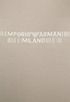 Emporio Armani Print T-Shirt - Greige -Total Wear Store 8144514ab07548878c32124f25c774c6