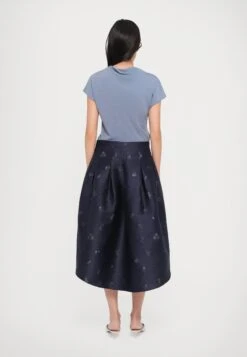 Emporio Armani SKIRT - A-line Skirt - Fancy Blue 11 Emporio Armani SKIRT - A-line Skirt - Fancy Blue -Total Wear Store 81bf1219c0f34b00887e9581b553d7fa