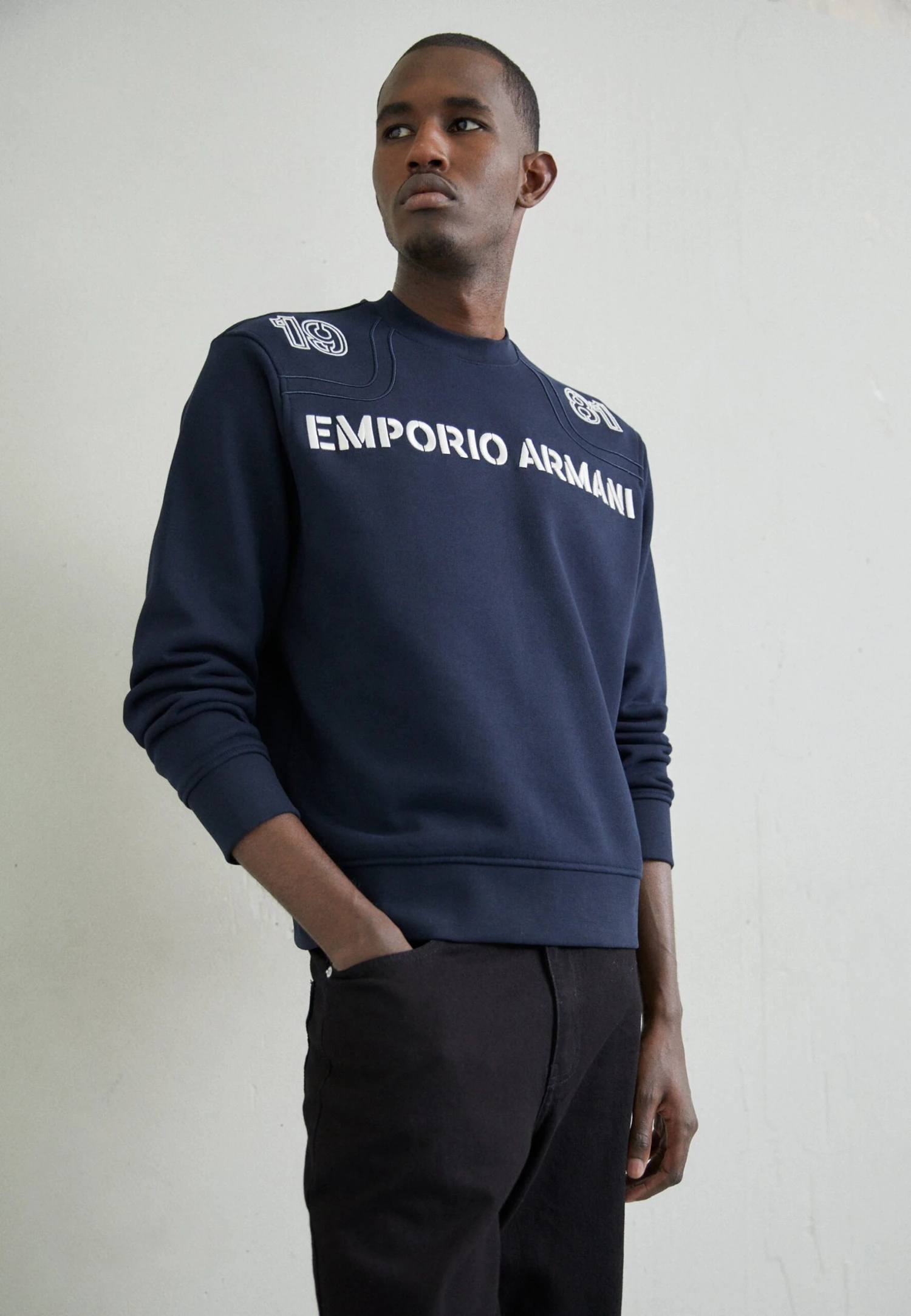 Emporio Armani Felpa - Sweatshirt - Blu Navy 3 Emporio Armani Felpa - Sweatshirt - Blu Navy