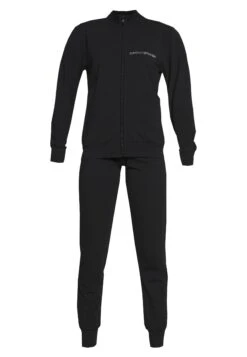 Emporio Armani Jacket And Pants With Cuffs Set - Pyjama Set - Nero -Total Wear Store 82cfcba7b2da4306bce9ff974a304bd6