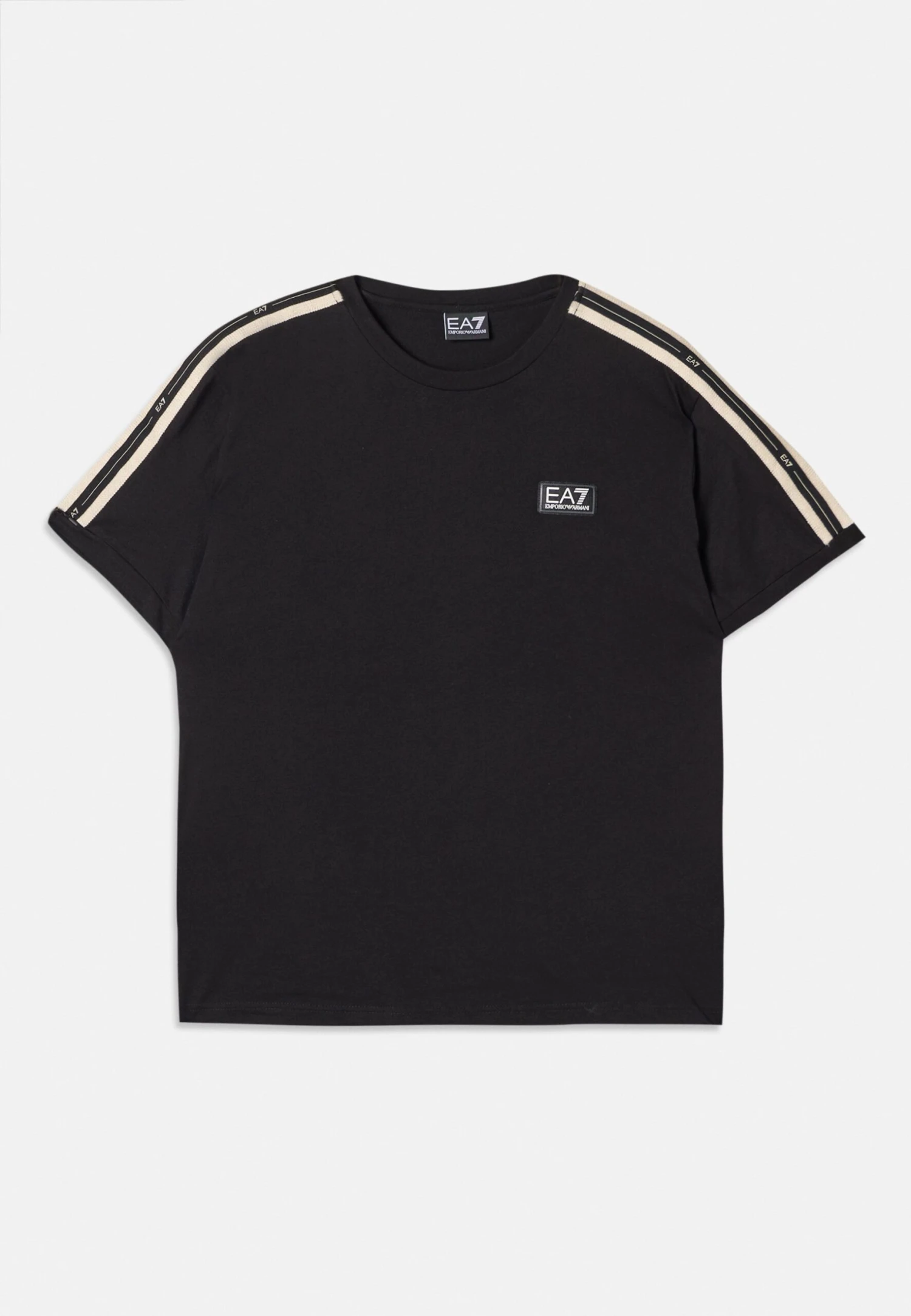 EA7 Emporio Armani LOGO SERIES TAPE TEE - Print T-shirt - Vanilla Ice 11 EA7 Emporio Armani LOGO SERIES TAPE TEE - Print T-shirt - Vanilla Ice - Image 9