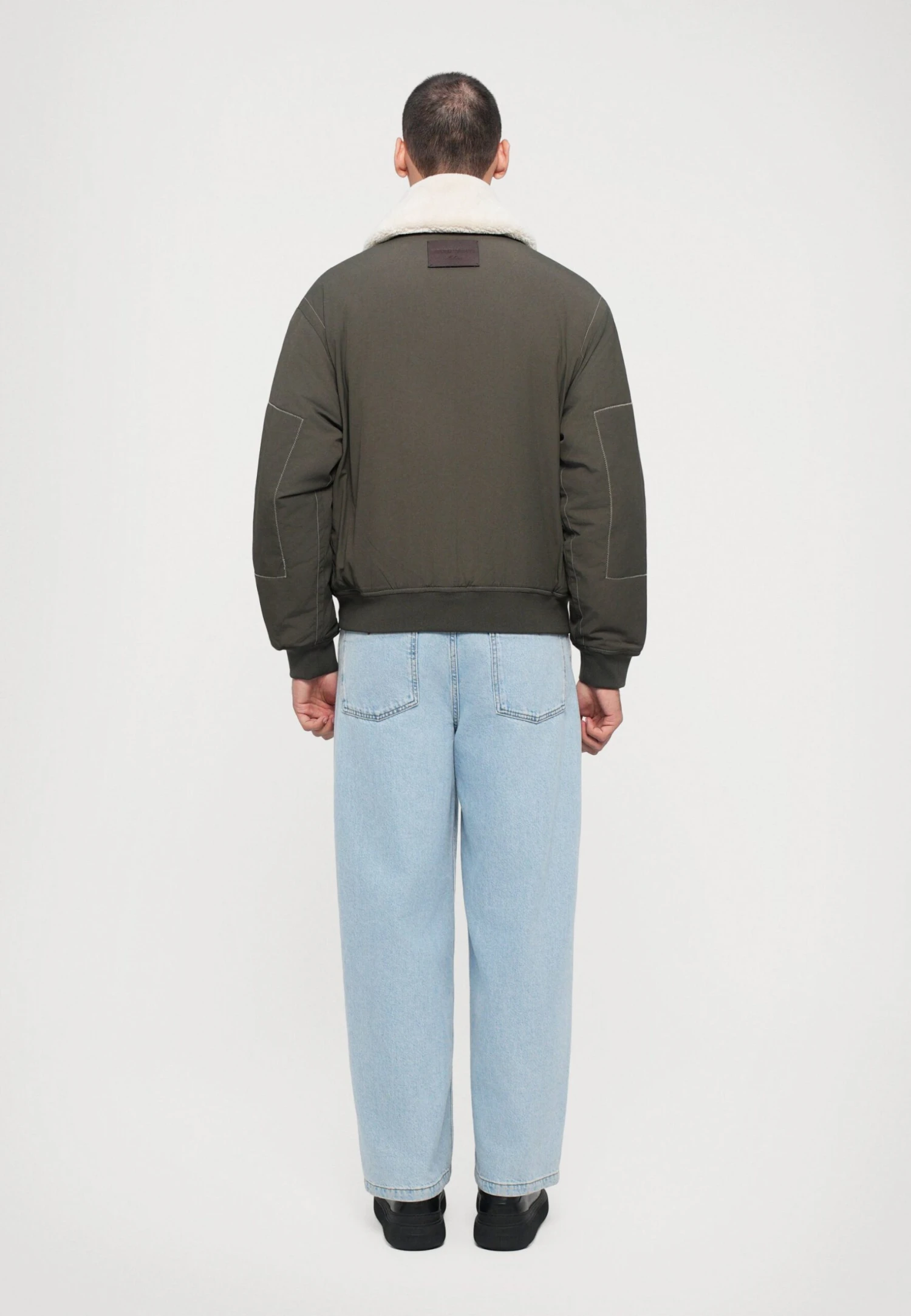 Emporio Armani BLOUSON JACKET - Light Jacket - Black Ink 5 Emporio Armani BLOUSON JACKET - Light Jacket - Black Ink - Image 3