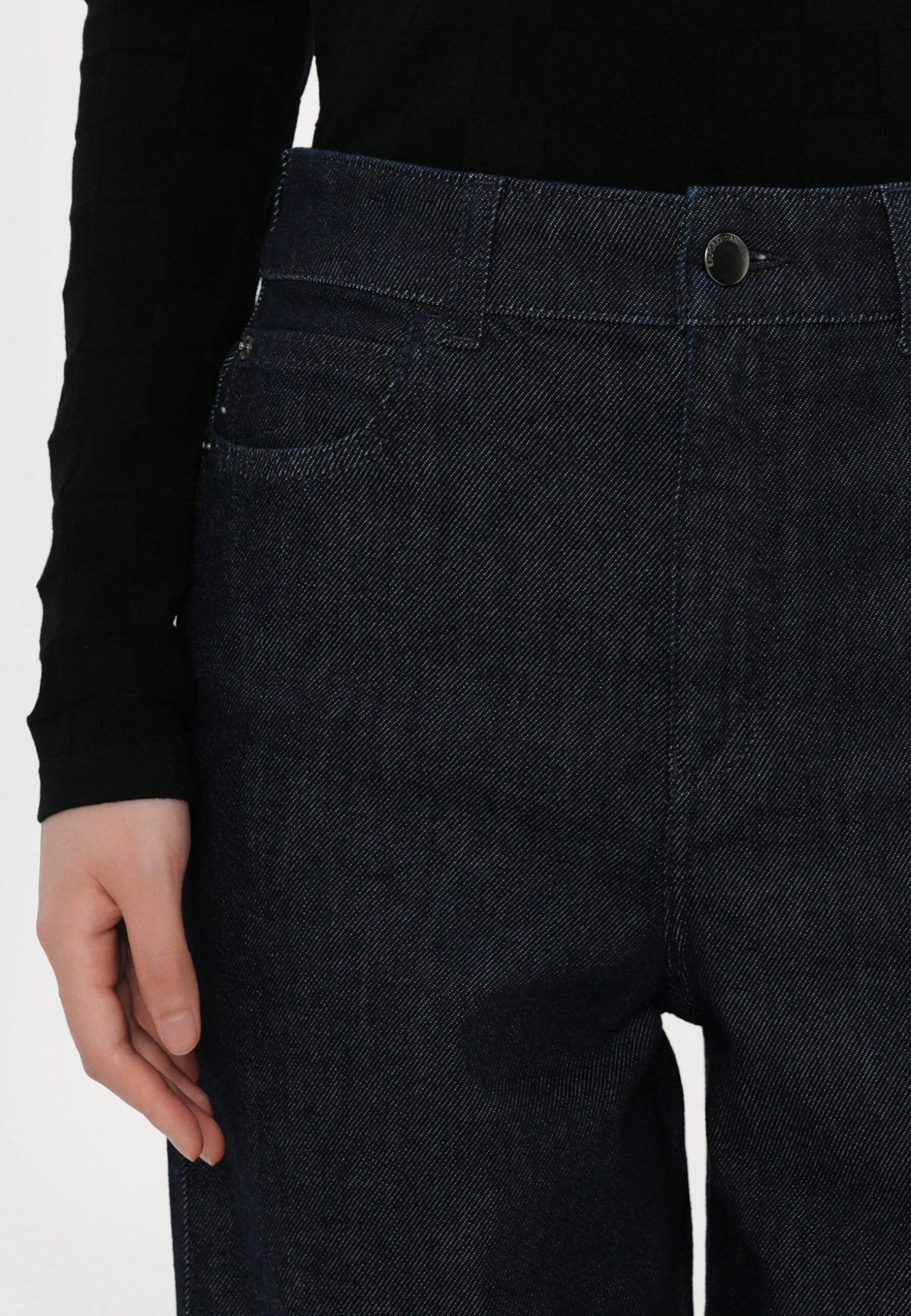 Emporio Armani POCKETS PANT - Relaxed Fit Jeans - Blue Denim 9 Emporio Armani POCKETS PANT - Relaxed Fit Jeans - Blue Denim - Image 7