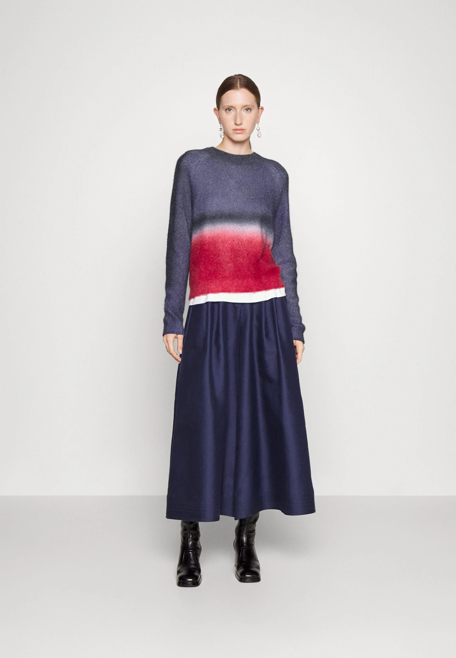 Emporio Armani Jumper - Tie Dye/Red Blue 4 Emporio Armani Jumper - Tie Dye/Red Blue - Image 2