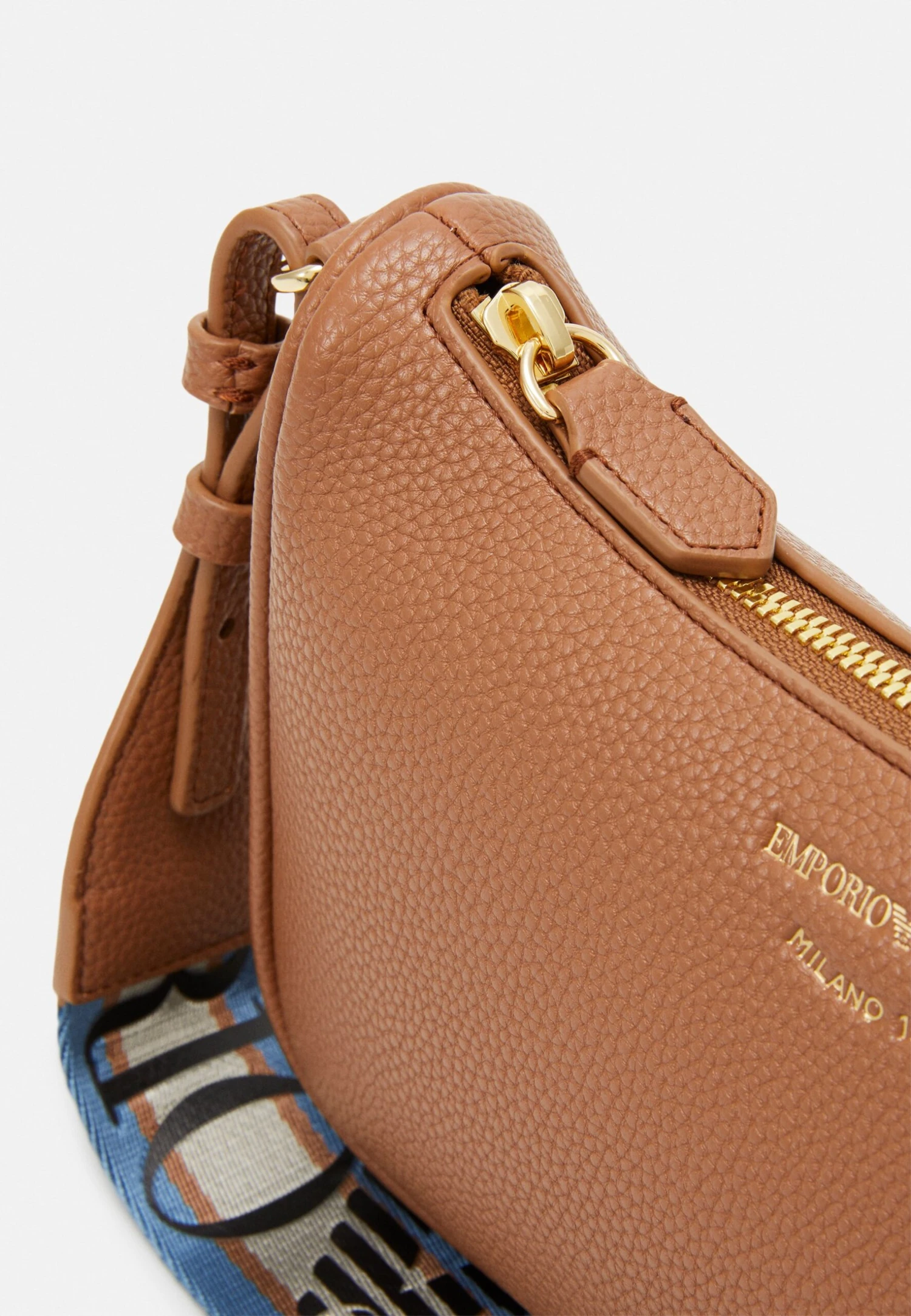 Emporio Armani Baguette Bag - Handbag - Wood/Geranium 6 Emporio Armani Baguette Bag - Handbag - Wood/Geranium - Image 4