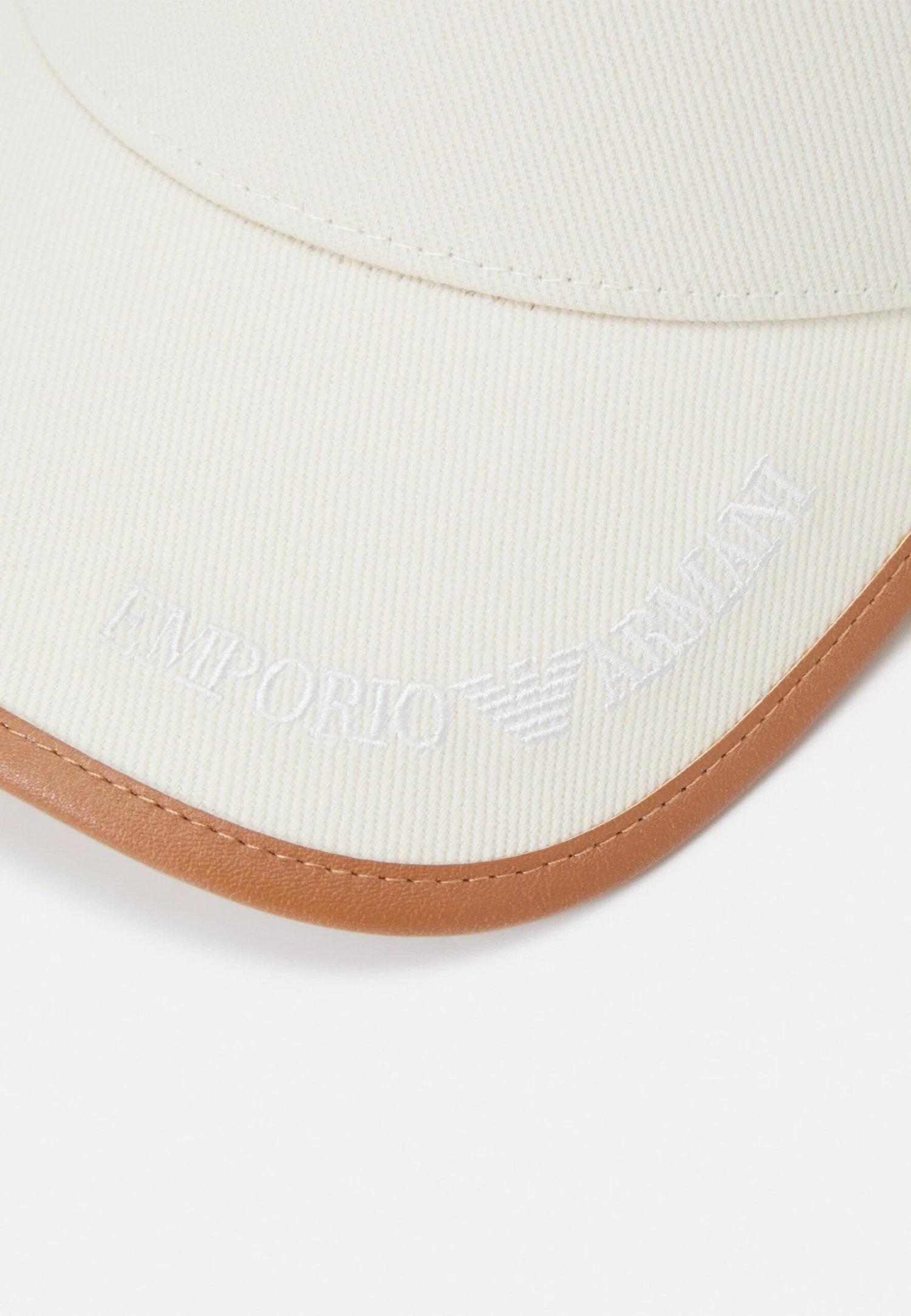 Emporio Armani Baseball Unisex - Cap - Panna/Pale Cream 6 Emporio Armani Baseball Unisex - Cap - Panna/Pale Cream - Image 4
