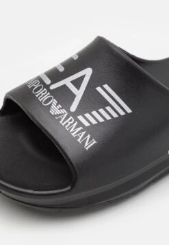 EA7 Emporio Armani Crusher Distance Slide - Pool Slides - Black -Total Wear Store 83f244a9820540e5bfe9c7527628b155