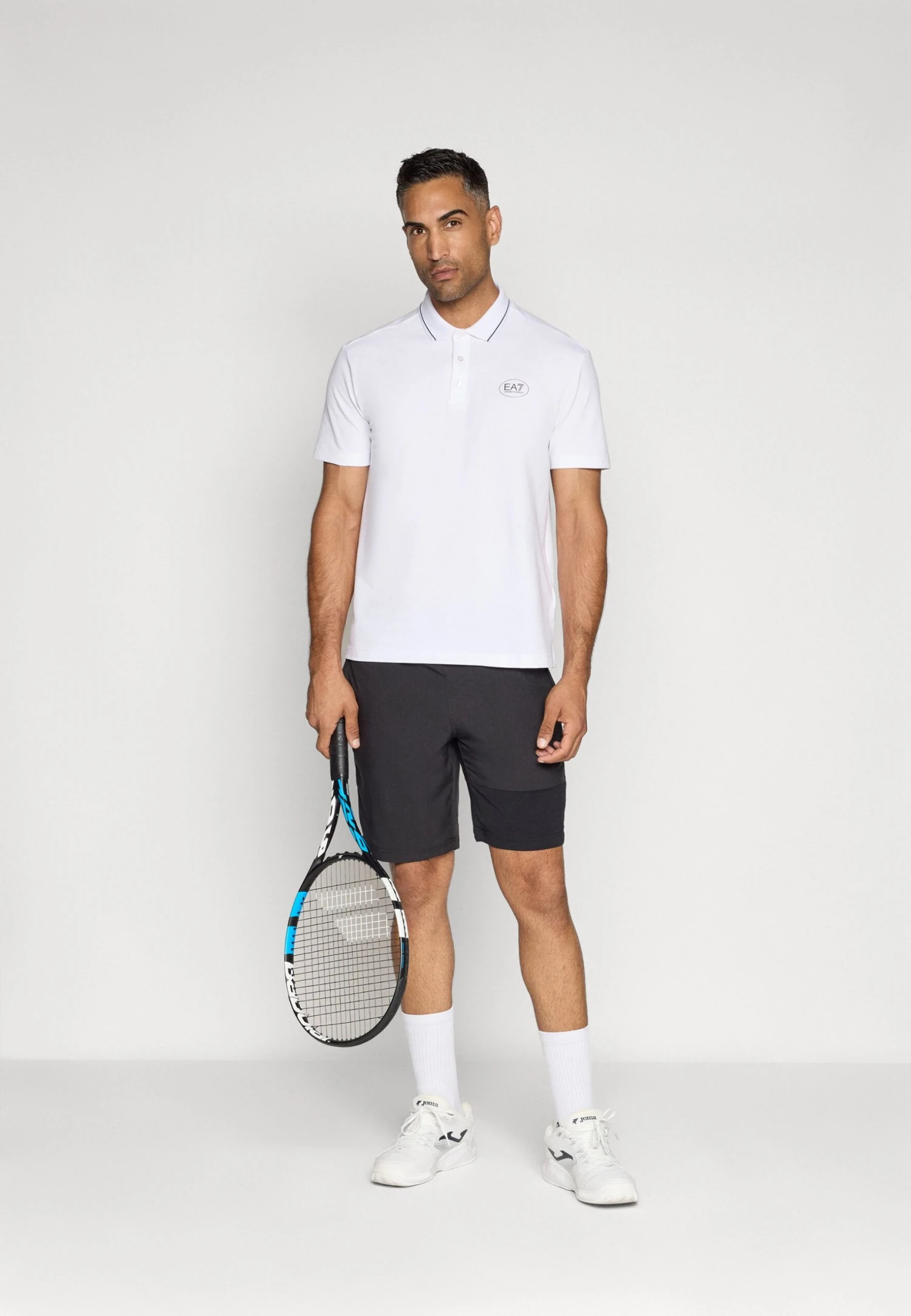 EA7 Emporio Armani TENNIS CLUB - Polo Shirt - White 4 EA7 Emporio Armani TENNIS CLUB - Polo Shirt - White - Image 2
