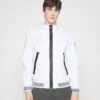 EA7 Emporio Armani Bomber Jacket - White -Total Wear Store 8428845f4085441e8e0e8ad7d4fd67bd