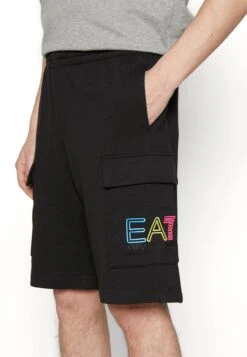 EA7 Emporio Armani Shorts - Tracksuit Bottoms - Black 11 EA7 Emporio Armani Shorts - Tracksuit Bottoms - Black -Total Wear Store 842c72fa6a5c4e72ab6604fc4f5b466e