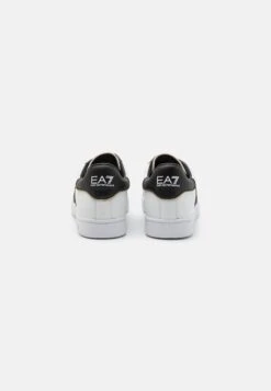 EA7 Emporio Armani Classic Unisex - Trainers - White/Black/Gold -Total Wear Store 845c53694bea467b852b2971beee5205
