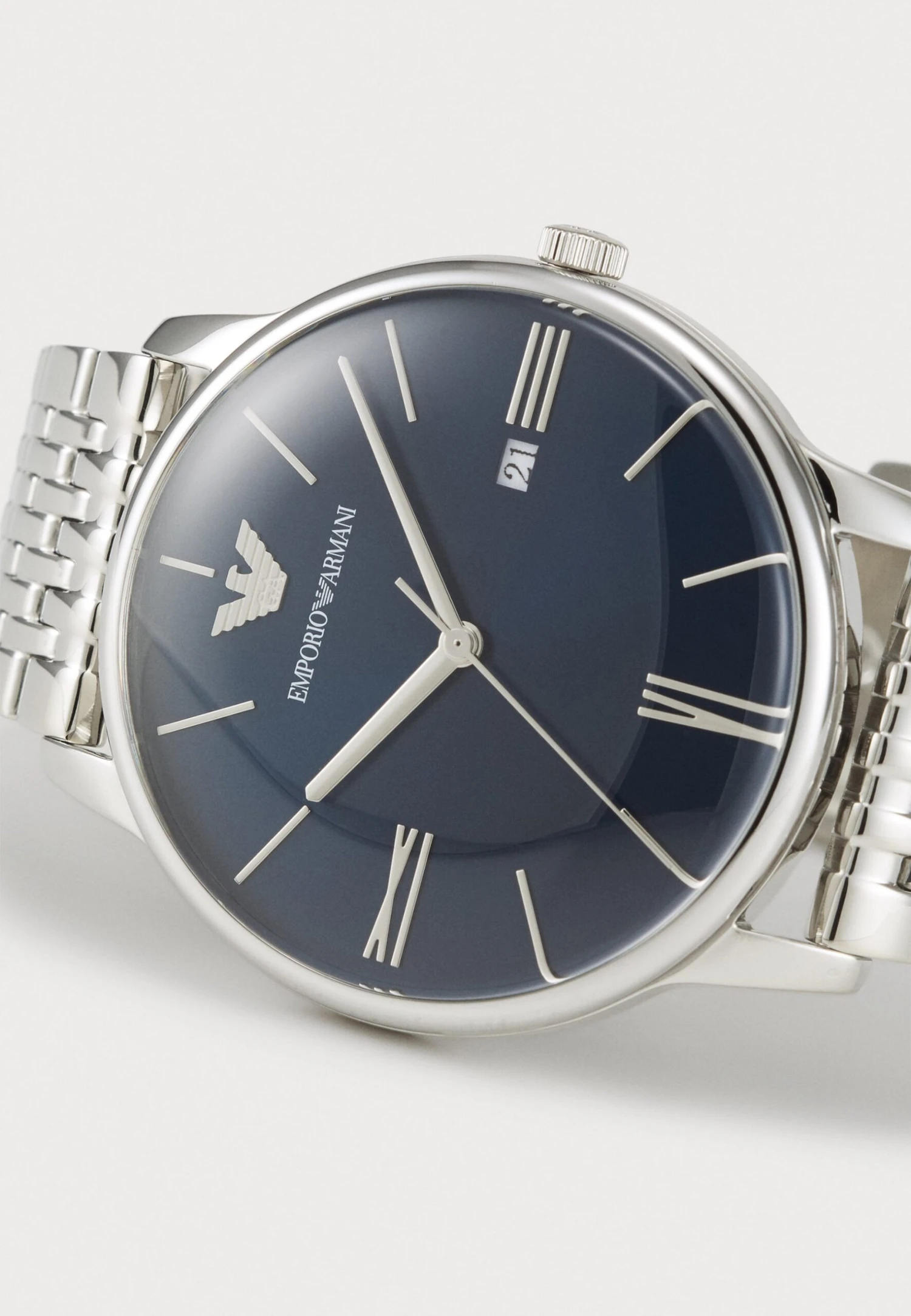 Emporio Armani MINIMALIST - Watch - Silver-coloured 10 Emporio Armani MINIMALIST - Watch - Silver-coloured - Image 8