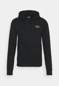 EA7 Emporio Armani Hoodie - Black/Gold 15 EA7 Emporio Armani Hoodie - Black/Gold -Total Wear Store 84d8ca3ea6e44cd89e337498bff733e9