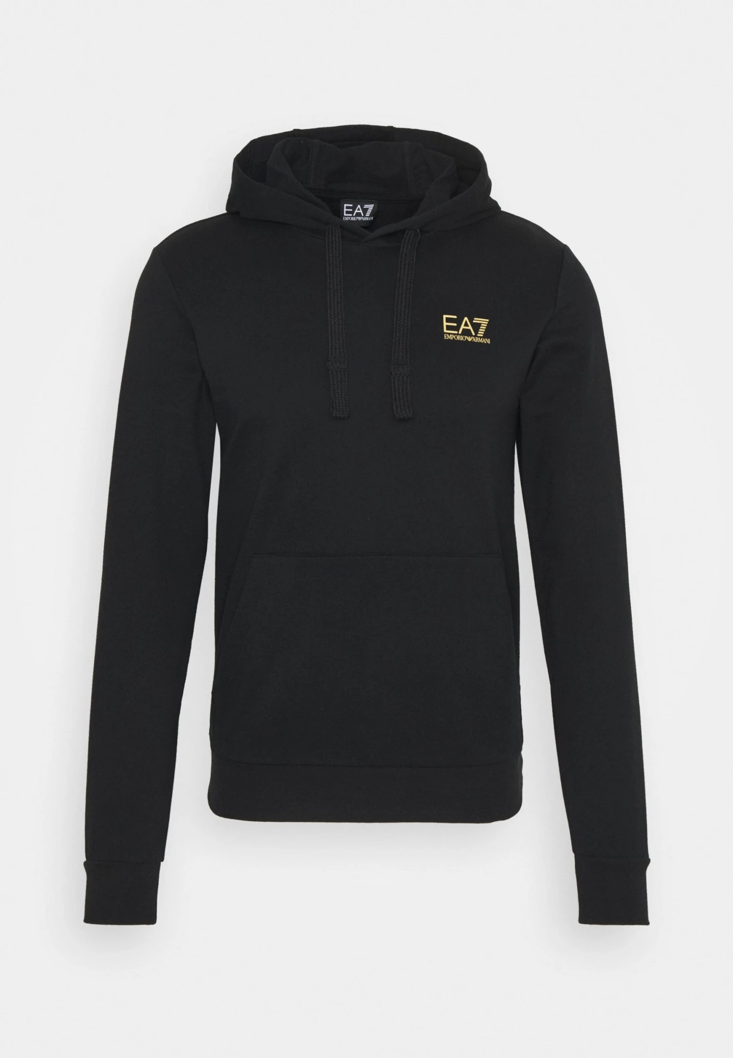 EA7 Emporio Armani Hoodie - Black/Gold 8 EA7 Emporio Armani Hoodie - Black/Gold - Image 6
