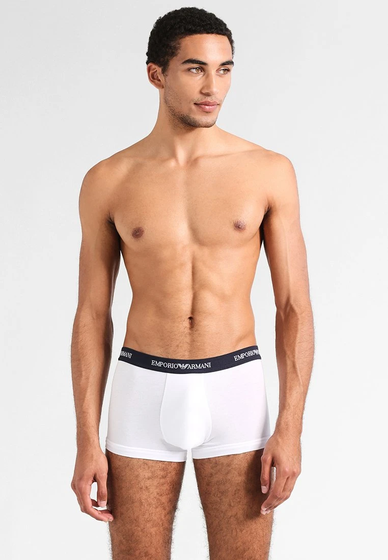 Emporio Armani Stretch Trunk 3 Pack - Pants - White 4 Emporio Armani Stretch Trunk 3 Pack - Pants - White - Image 2