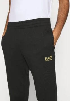 EA7 Emporio Armani Tracksuit Bottoms - Black -Total Wear Store 866bce1fd01d4f51a0e969dfe2bc9a0f