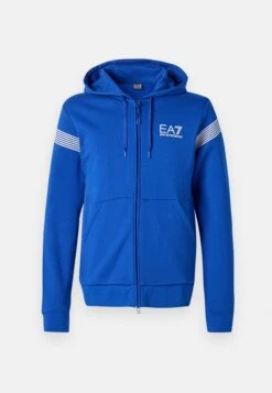 EA7 Emporio Armani TRAIN 7 LINES HOODIE - Hoodie - Asphalt -Total Wear Store 870c193096004116a96f4c9c489b2fd4