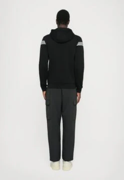 EA7 Emporio Armani TRAIN 7 LINES HOODIE - Hoodie - Black Beauty -Total Wear Store 877ee38e0d0d43779e1c1469e6e0d60e