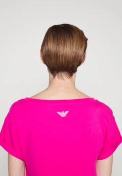 EA7 Emporio Armani Jersey Dress - Pink Yarrow -Total Wear Store 878b1d03098a471f8d85d656d4546eb2