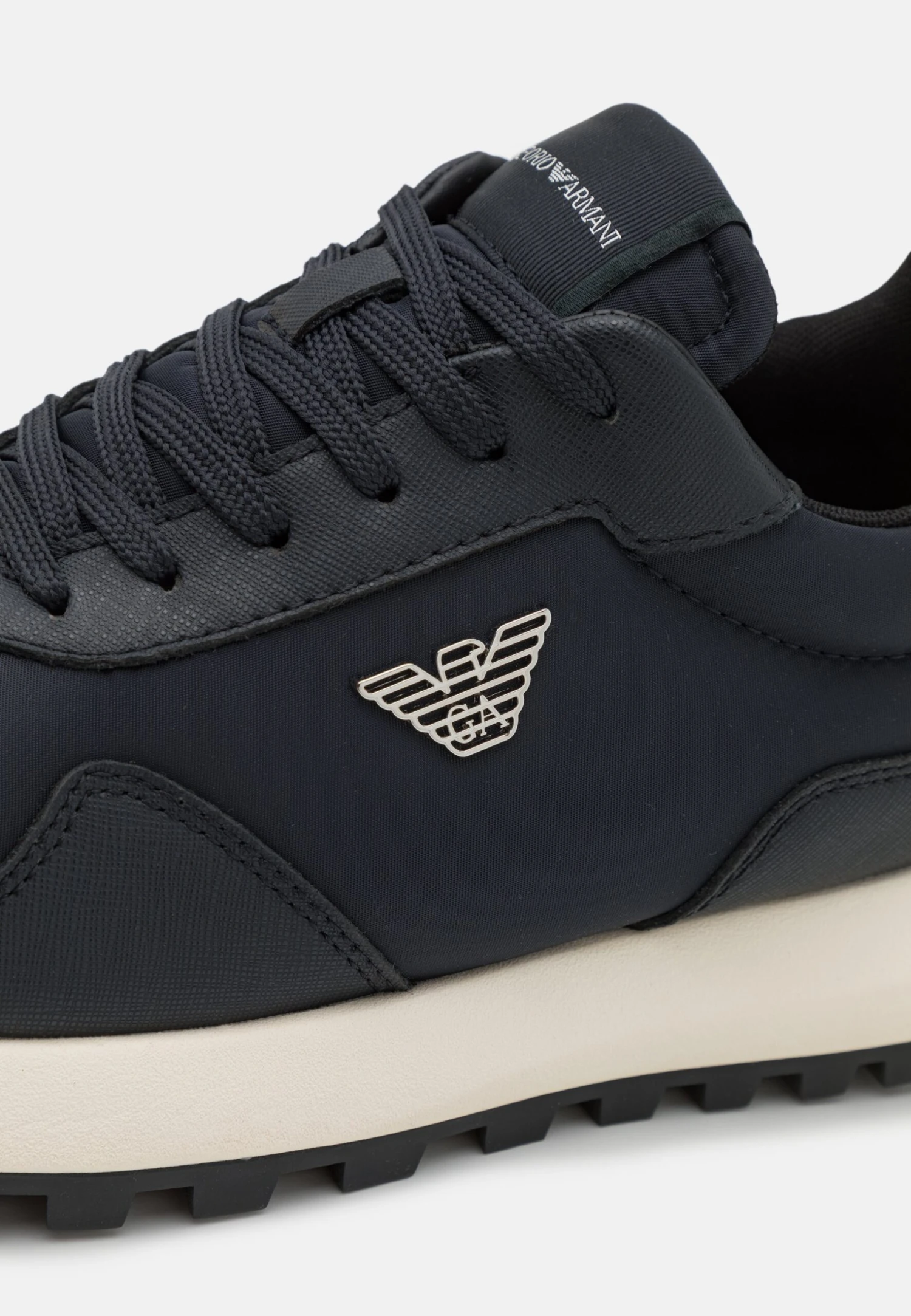 Emporio Armani Mex - Trainers - Navy 8 Emporio Armani Mex - Trainers - Navy - Image 6