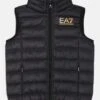 EA7 Emporio Armani UNISEX - Waistcoat - Black/gold -Total Wear Store 87e21e5bb25f4a658480e411c5efd211